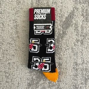 Authentic Miami Heat Socks